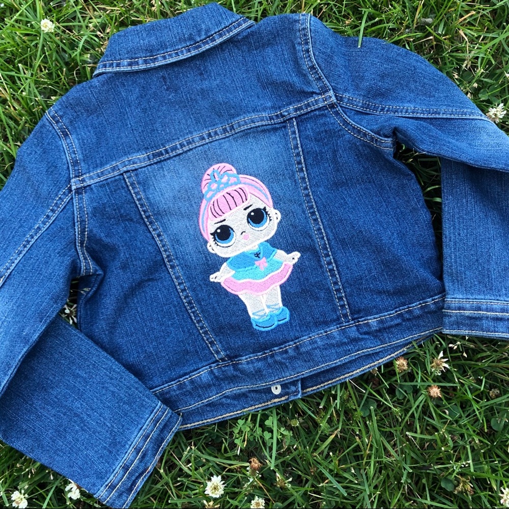LOL Dolls Embroidered Jean Jacket 7/8